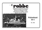 ROBBE 1050 Assembly And Operating Instructions Manual