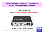 IAT IAT-HDMI/VGA/CVBS-H.264 mini decoder User Manual