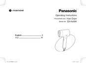 Panasonic nanoe EH-NA9K Operating Instructions Manual