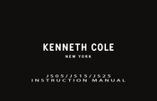 Kenneth Cole JS25 Instruction Manual
