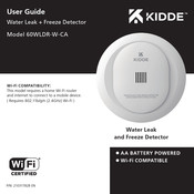 Kidde 60WLDR-W-CA User Manual