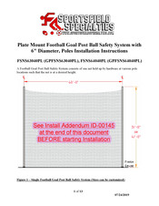 SPORTSFIELD SPECIALTIES FSNS63040PL Installation Instructions Manual