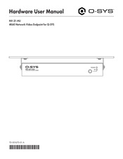 Q-SYS NV-21-HU Hardware User Manual