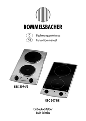 Rommelsbacher EBC 3075/E Instruction Manual