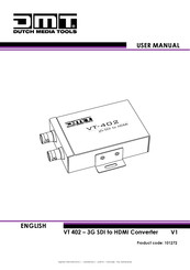 DMT VT 402 User Manual