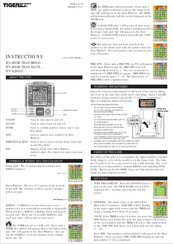 Tiger Electronics Slingo 07-011 Instructions