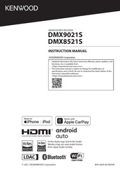 JVC KENWOOD DMX8521S Instruction Manual