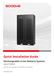 Goodwe LX C120-10 Quick Installation Manual