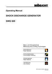 sebaKMT SWG 505 Operating Manual