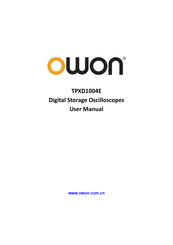 Owon TPXD1004E User Manual