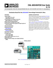 Analog Devices EVAL-ADG5404FEBZ User Manual