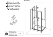 Kinedo Kinemagic Design DES1314AG-D Installation Instructions Manual