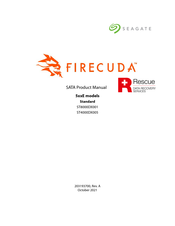 Seagate FIRECUDA ST4000DX005 Product Manual