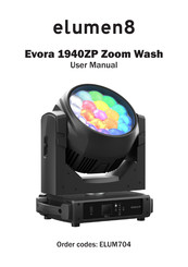 Elumen8 Evora 1940ZP Zoom Wash User Manual
