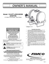 Fimco 5300738 Owner's Manual