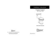 Danze Orrington DC012223 Installation Instructions Manual