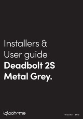 Igloohome Deadbolt 2S Installer/User Manual
