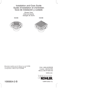 Kohler K-9136 Installation And Care Manual