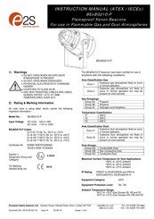 E2S BExBG21D-P Instruction Manual