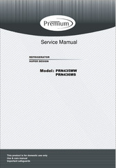 Premium PRN436MS Service Manual