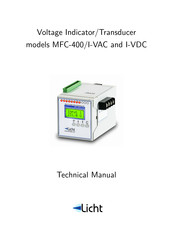 Licht MFC-400/I-VDC Technical Manual