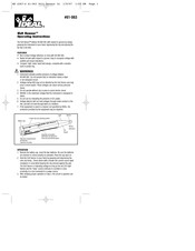 Ideal Volt Sensor 61-063 Operating Instructions Manual