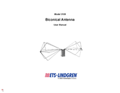 ESCO Technologies ETS-Lindgren 3109 User Manual