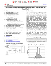 Texas Instruments TPS3703 Manual