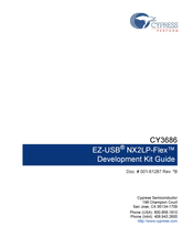 Cypress EZ-USB NX2LP-Flex CY3686 Manual