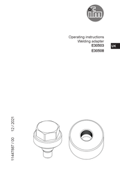 IFM E30508 Operating Instructions Manual