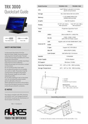 AURES TRX 3000 Quick Start Manual