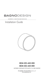 Sanipex BAGNO DESIGN BDM-SES-440 Series Installation Manual