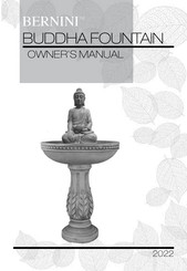 Bernini BUDDHA FOUNTAIN Owner's Manual