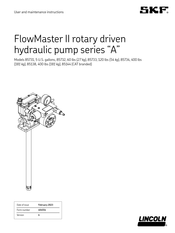 Lincoln SKF FlowMaster II 85731 Manuals | ManualsLib