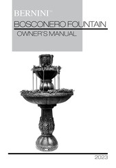 Bernini BOSCONERO Owner's Manual