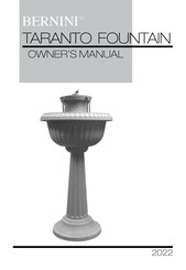 Bernini TARANTO Owner's Manual