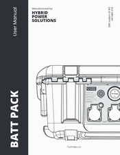 HYBRID POWER Batt Pack Pro User Manual
