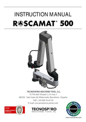 Tecnospiro ROSCAMAT 500 Instruction Manual