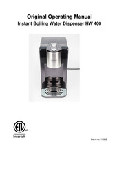 CASO DESIGN HW 400 Original Operating Manual