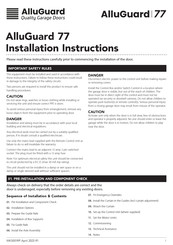 AlluGuard 77 Installation Instructions Manual