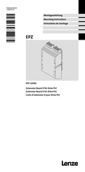 Lenze EPZ 10202 Mounting Instructions