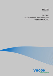 Vacon OPTBK User Manual