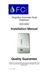 FCI ASD-0002 Installation Manual