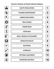 Hoist Fitness FR18/26 Service Manual