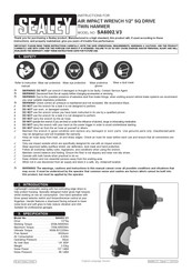 Sealey SA6002.V3 Instructions