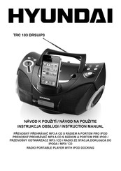 Hyundai TRC 103 DRSUIP3 Instruction Manual