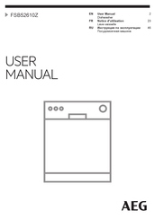 AEG FSB52610Z User Manual