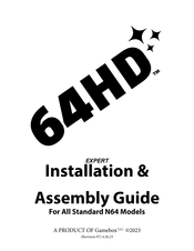 Gamebox 64HD Installation/Assembly Manual