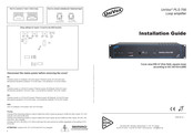 Univox PLS-700 Installation Manual