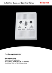 Honeywell Fire Sentry SS3-AN Installation And Operating Manual